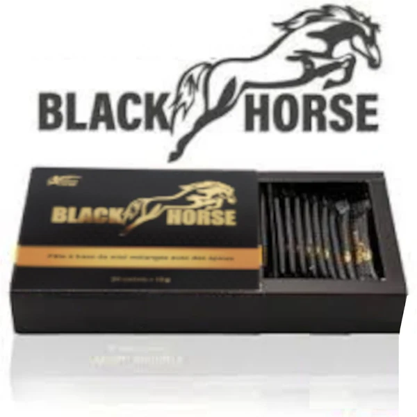 Boite de black horse ouverte.