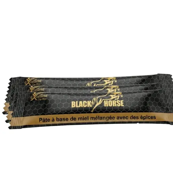 Black Horse – Aphrodisierender Honig mit Kräutern – 3 Sticks Black Horse – Aphrodisierender Honig mit Kräutern – 3 Sticks
