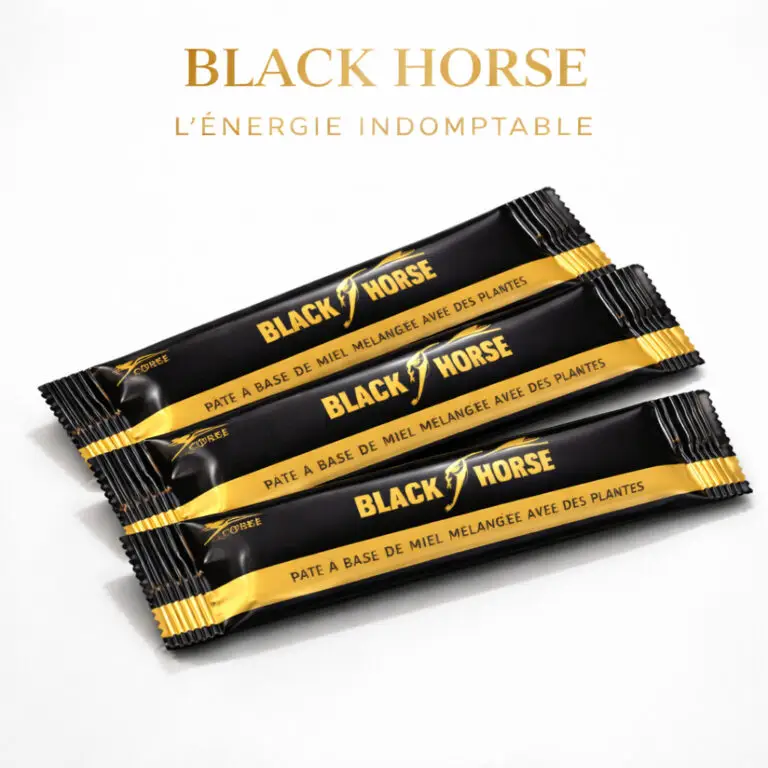Black Horse – Miel aphrodisiaque aux plantes – 3 sticks