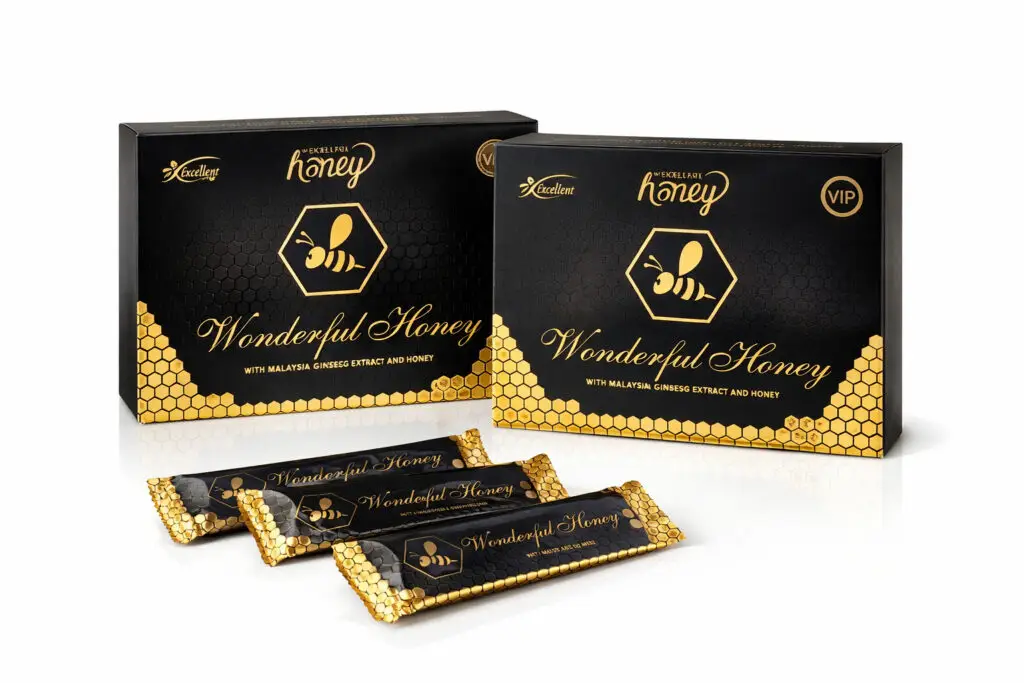 2 boite de wonrdeful honey avec 3 sticks